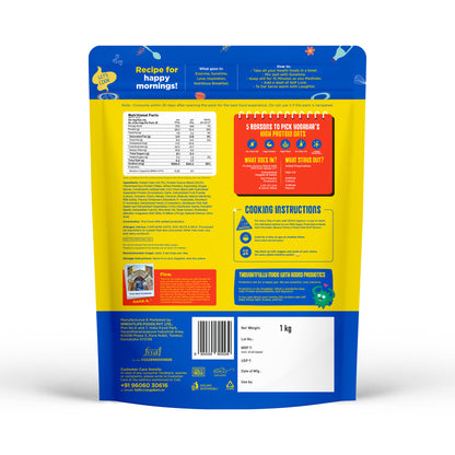 26g High Protein Oats Korean Fire & Mum's Masala 2kg