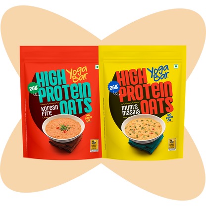 26g High Protein Oats Korean Fire & Mum's Masala 2kg