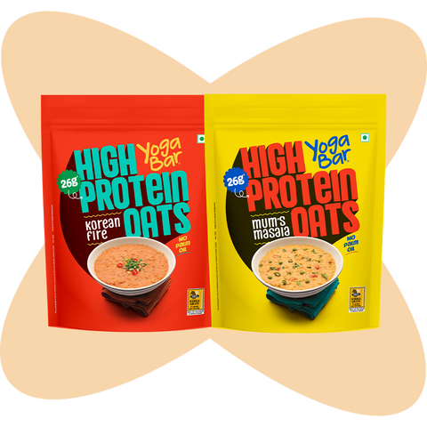 26g High Protein Oats Korean Fire & Mum's Masala 2kg