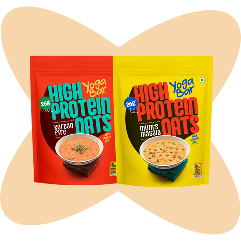 26g High Protein Oats Korean Fire & Mum's Masala