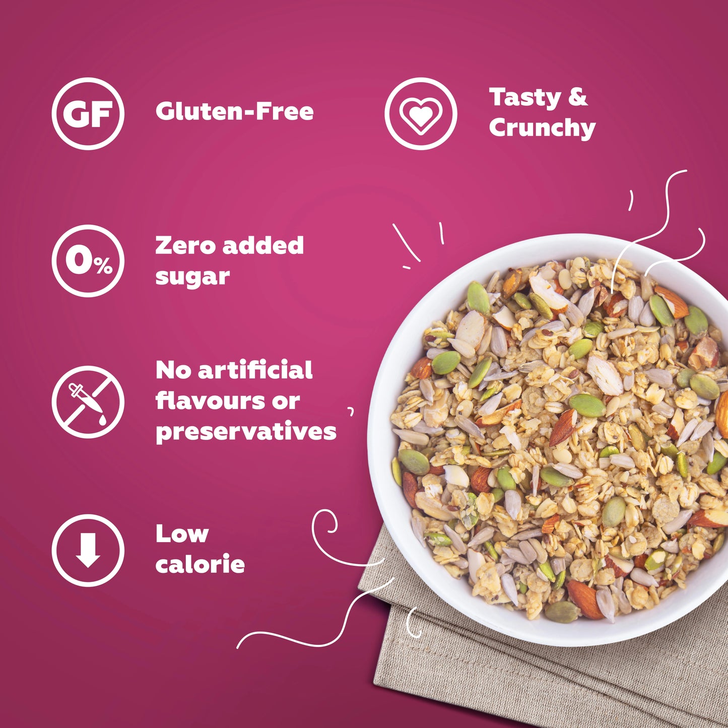 No Added Sugar Muesli 700g