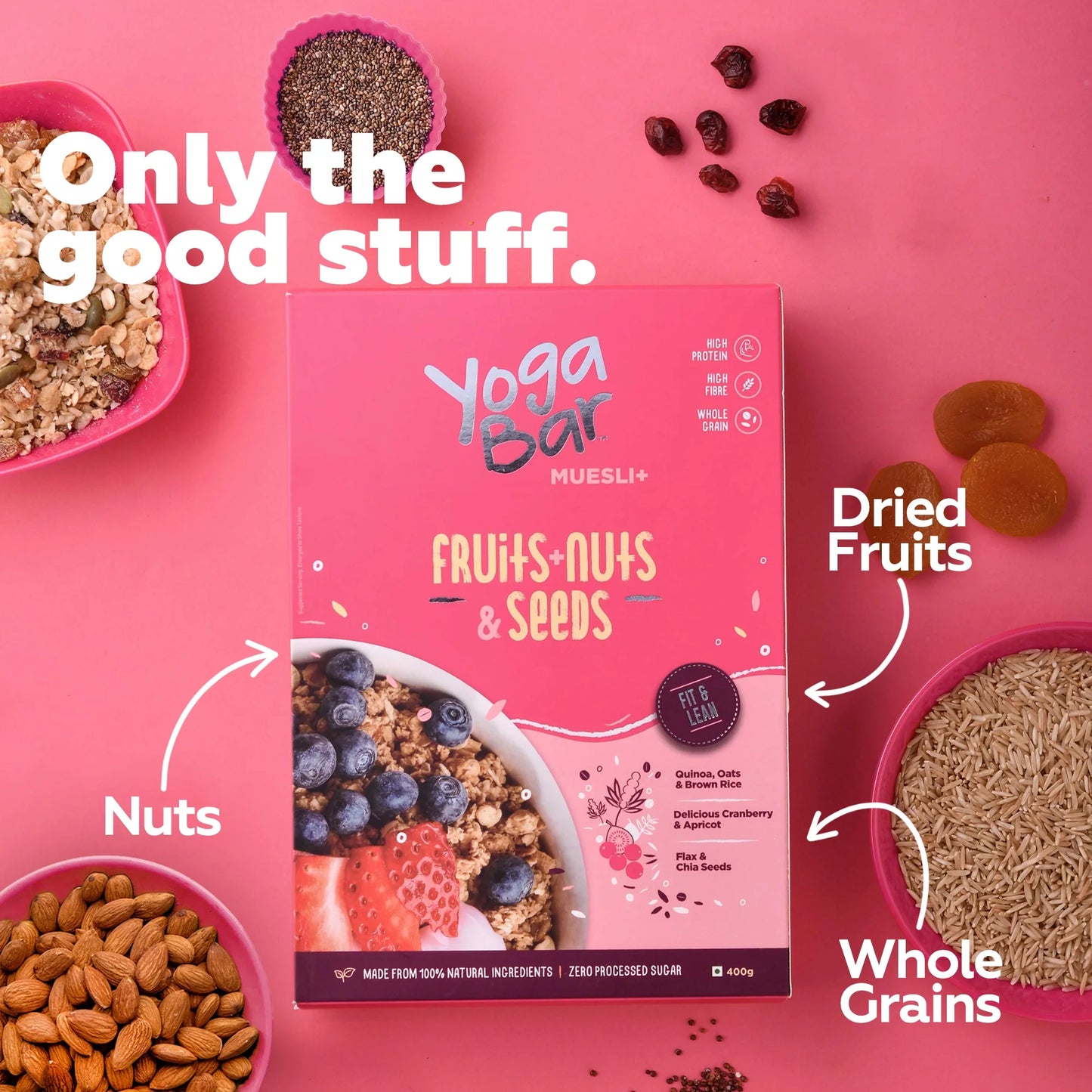 Fruits Nuts & Seeds Muesli 400g