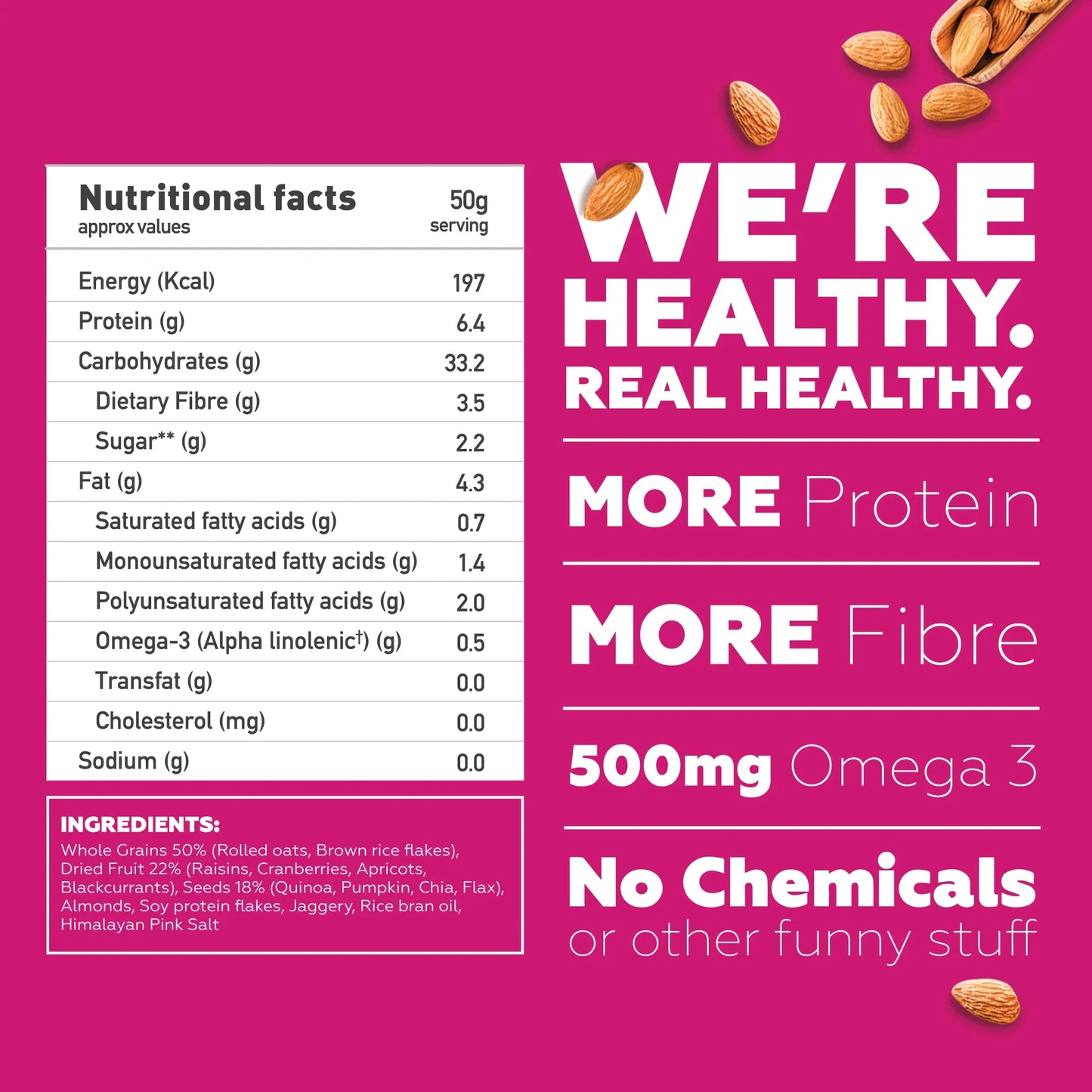 Fruits Nuts & Seeds Muesli 700g
