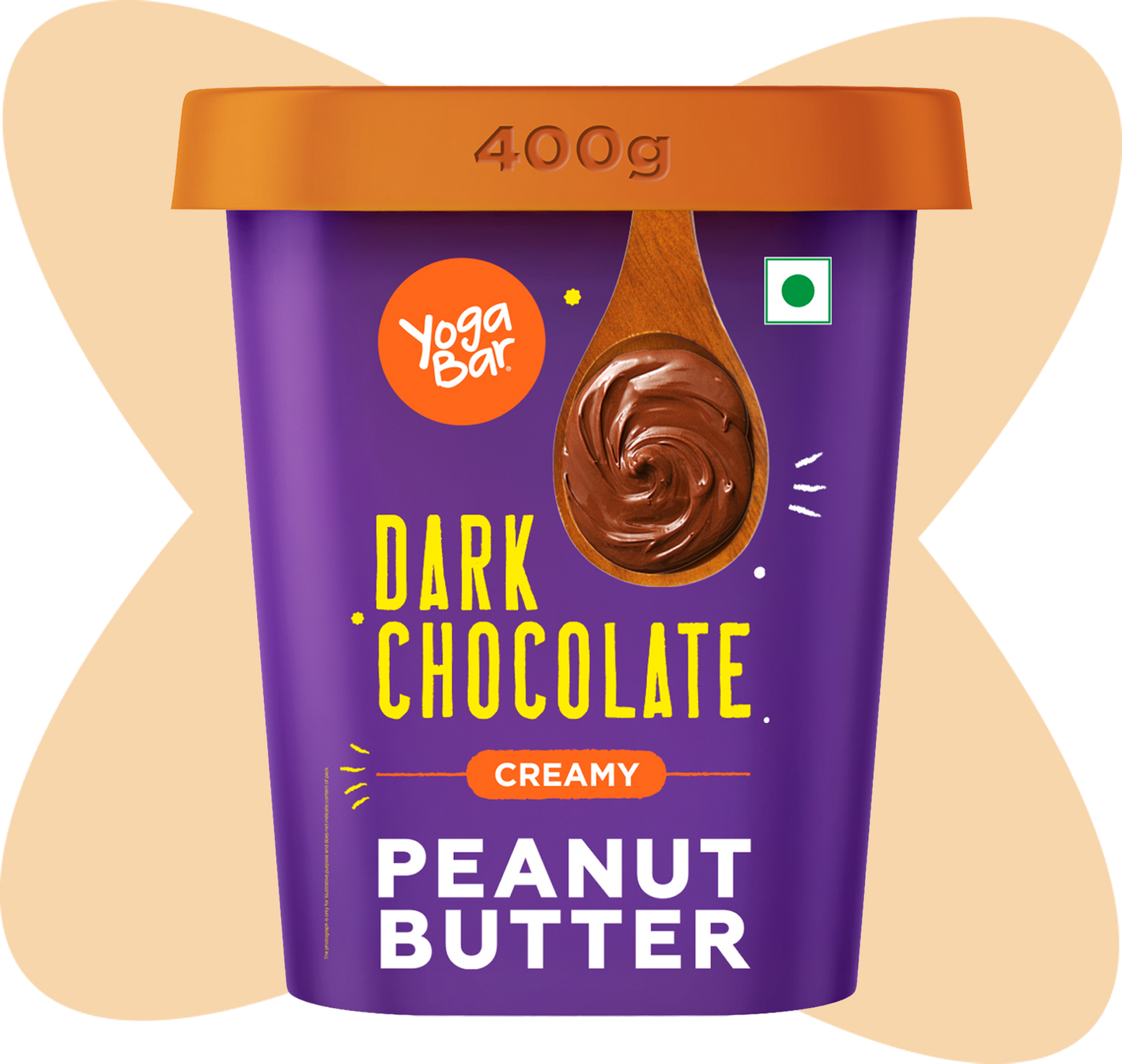 Creamy Dark Chocolate Peanut Butter with Probiotics 400g