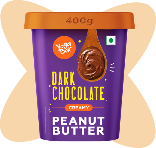 Creamy Dark Chocolate Peanut Butter with Probiotics 400g