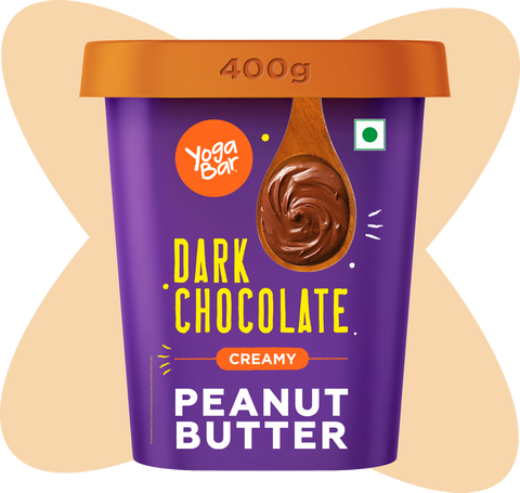 Creamy Dark Chocolate Peanut Butter with Probiotics 400g