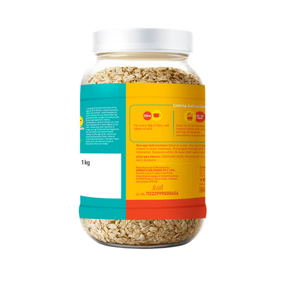 100% Rolled Oats 1kg