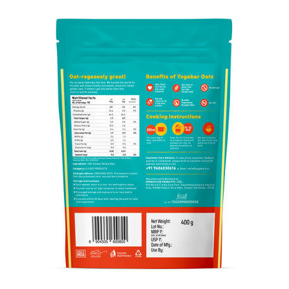 100% Rolled Oats 400g
