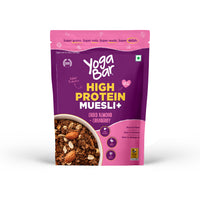Buy Yoga Bar chocolate cranberry protein muesli 850g pack online. Healthy prebiotic morning cereal.