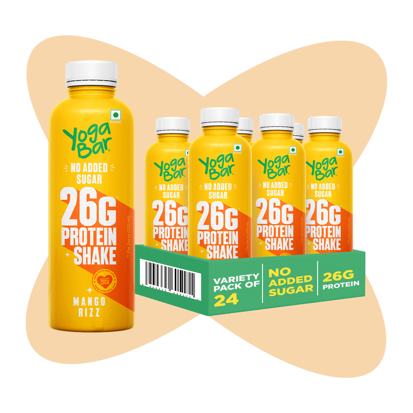 26g Protein Shake Mango Rizz - Pack of 24