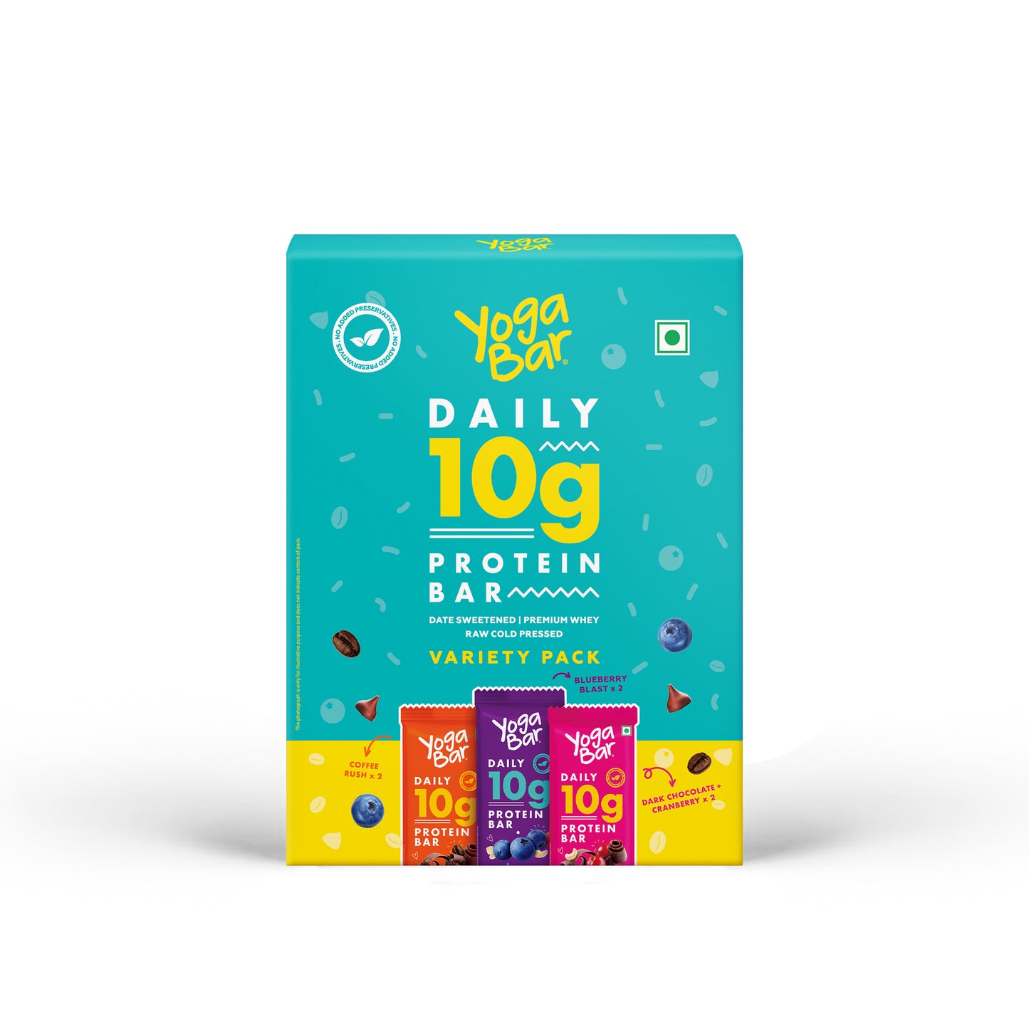 Variety Pack 10g Protein Bar Box (Pack of 6) 300g