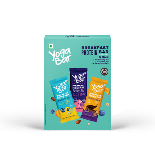 Variety Pack Breakfast Bar Box (Pack of 6) 270g