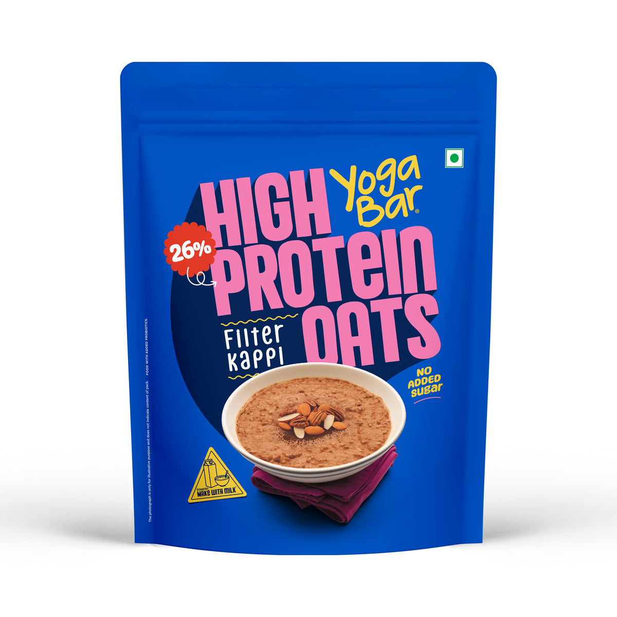 Yogabars 26g High Protein Oats Filter Kappi - Image 1