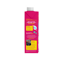 Side view of Yoga Bar Oat Milk carton featuring an endorsement by an Indian Barista Champion and brewing benefits.