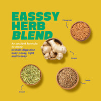 YogaBar ProClean digestive herb blend showing fenugreek, ginger, cumin, and fennel ingredients