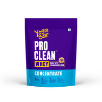 Yoga Bar ProClean whey protein concentrate pouch with ProAbsorb blend.