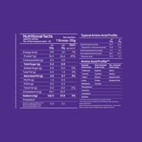 Yoga Bar Whey Protein nutrition facts – 76g protein per 100g, amino acid profile, probiotics, 35g scoop