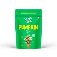 Yoga Bar Pumpkin Seeds 250g high protein high fibre zero cholesterol healthy snack seeds green pack